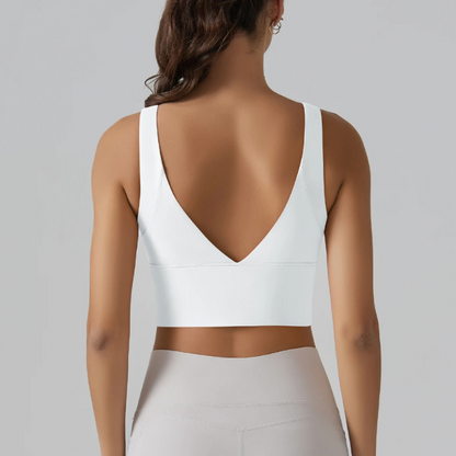 SoftSculpt™ Cropped Yoga Tank Top