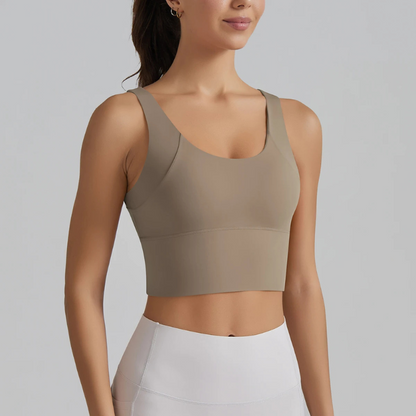 SoftSculpt™ Cropped Yoga Tank Top