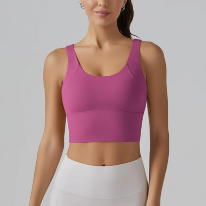 SoftSculpt™ Cropped Yoga Tank Top